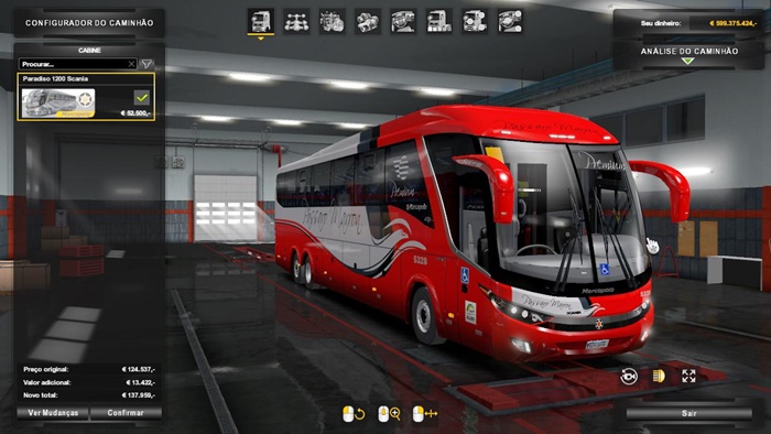 ETS2 – FC G7 Scania 6×2 A Otobüs Yaması V2.5 (1.36.x)