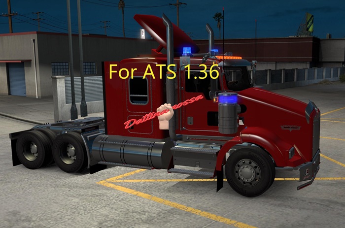 ATS – Kenworth T 800 Çekici Modu V1.0 (1.36.x)