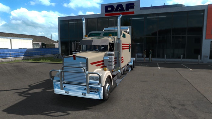 ETS2 – Kenworth W900 Long Çekici Modu (1.36.x)