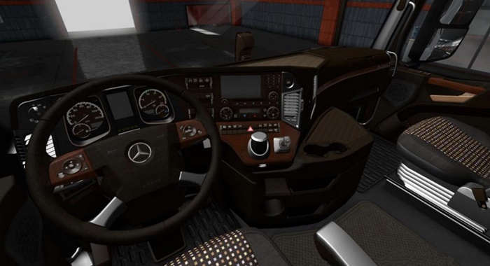 ETS2 – Mercedes Actros MP4 Lüks Interior (1.36.x)