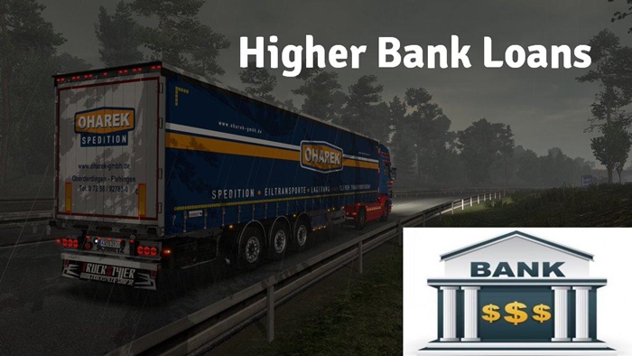 ETS2 – Daha Yüksek Banka Kredileri V1.0 (1.36.x)