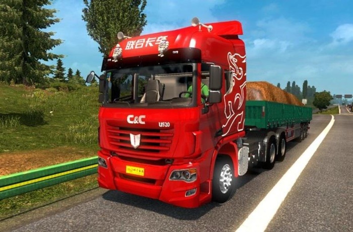 ETS2 – C&C U520 Çin Kamyon Modu V2 (1.36.x)