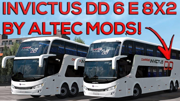ETS2 – Comil Invictus DD Scania Otobüs Modu V1.0 (1.36.x)