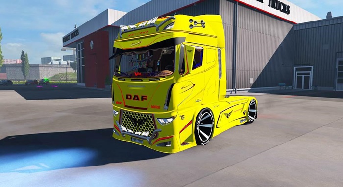 ETS2 – Daf Evo Wing 12 Çekici Modu (1.36.x)