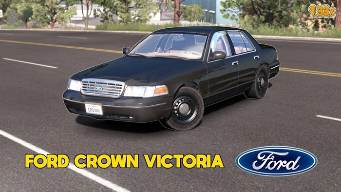 ETS2 – Ford Crown Victoria Araba Yaması V1.1 (1.36.x)