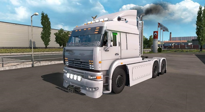 ETS2 – Kamaz 6460 Turbo Diesel Çekici Modu (1.36.x)