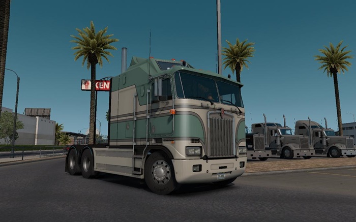 ATS – Kenworth K100-E Çekici Modu V1.2 (1.36.x)