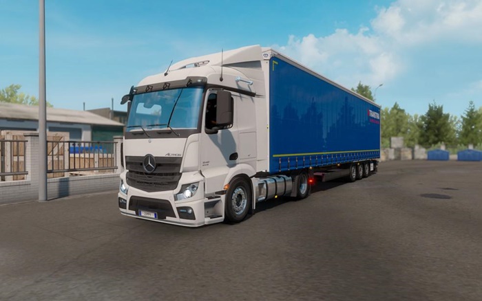 ETS2 – Mercedes-Benz Actros MP4 Çekici Modu V1.2 Fix