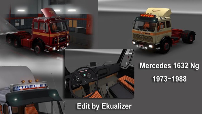 ETS2 – Mercedes-Benz 1632 NG Çekici Modu (1.36.x)