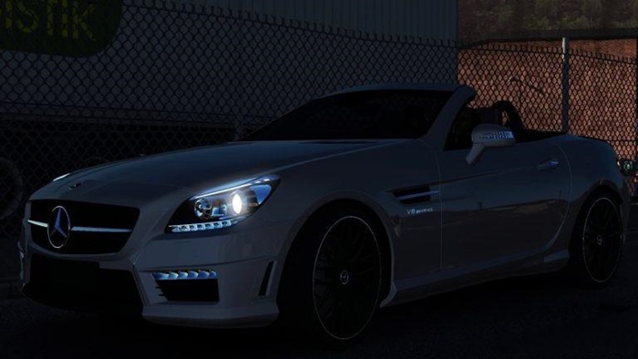 ETS2 – Mercedes-Benz SLK 55 AMG Araba Yaması (1.36.x)
