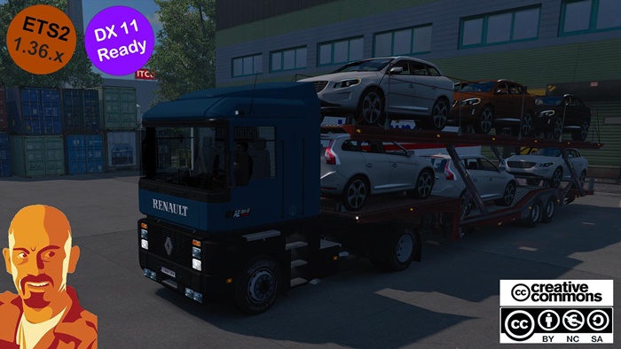 ETS2 – Renault AE Magnum Çekici Modu (1.36.x)