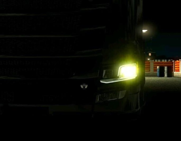 ETS2 – Scania S & R (Yeni Nesil) Xenon Sarı Işıklar