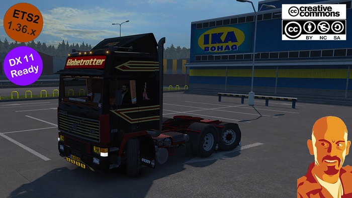 ETS2 – Volvo F16 6×2 Çekici Modu (1.36.x)