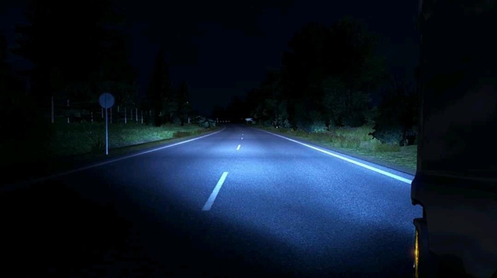 ETS2 – Xenon Mavi Işık Modu (1.36.x)