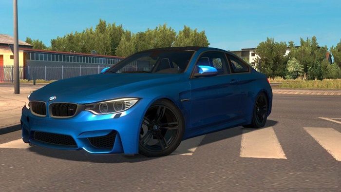 ATS – Bmw M4 F82 Araba Yaması V2.2 (1.36.x)