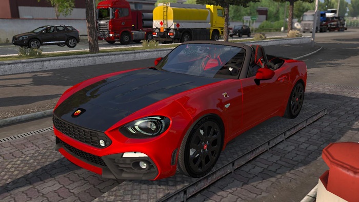 ETS2/ATS – Fiat 124 Spider V1R20 Araba Yaması (1.36.x)