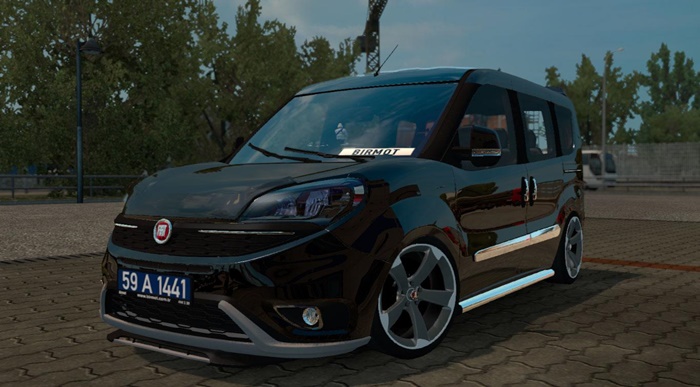 ETS2 / ATS – Fiat Doblo 2018 V1R20 Araba Yaması (1.36.x)