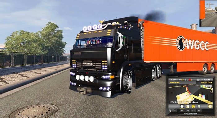 ETS2 – Kamaz 6460 Turbo Dizel (1.36.x)