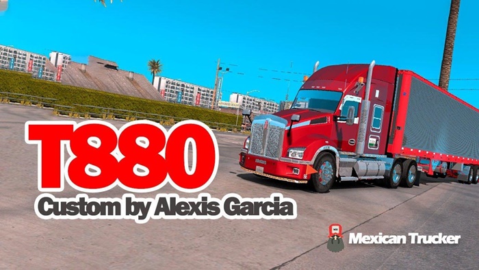 ATS – Kenworth T880 Çekici Modu (1.36.x)