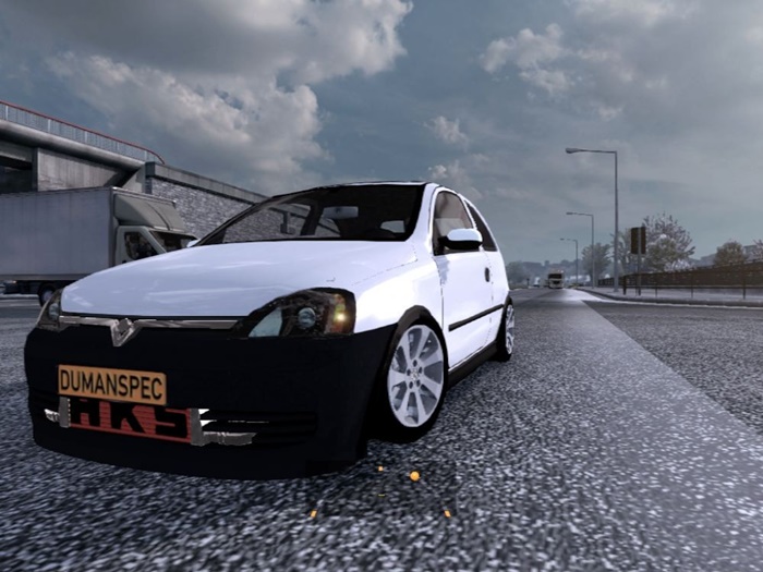 ETS2 – Opel Corsa 1.7 Araba Yaması (1.36.x)