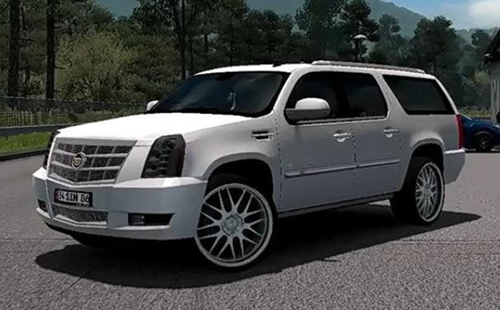 ETS2 – Cadillac Escalade ESV Platinium 2012 Model (1.36.x)