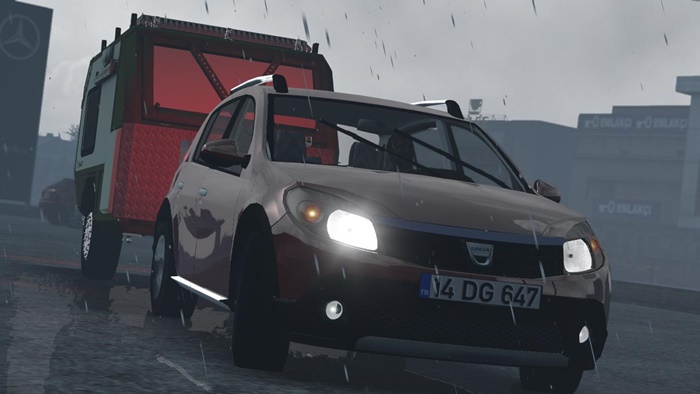 ETS2 – Dacia Sandero V1R20 Araba Yaması (1.36.x)