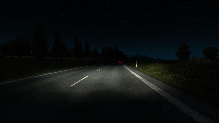 ETS2 – Gerçekçi Gece Gökyüzü Modu (1.36.x)