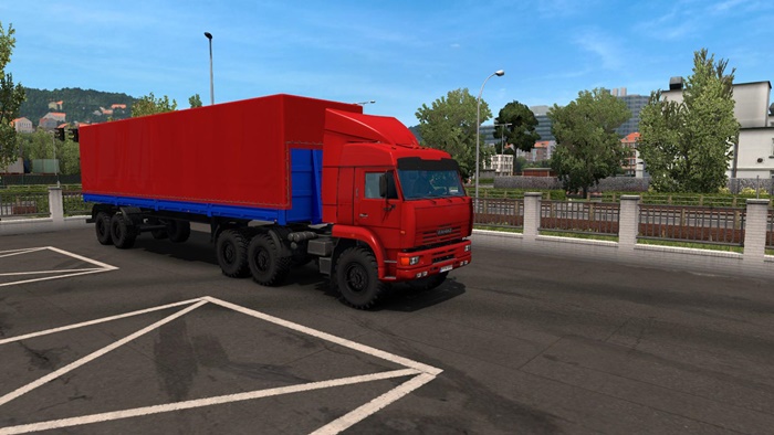 ETS2 – Kamaz 54-64-65 Kamyon Modu (1.36.x)