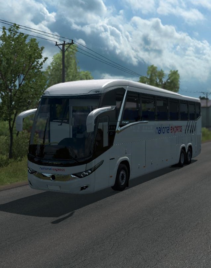 ETS2 – Marcopolo G7 National Express Otobüs Yaması (1.36.x)