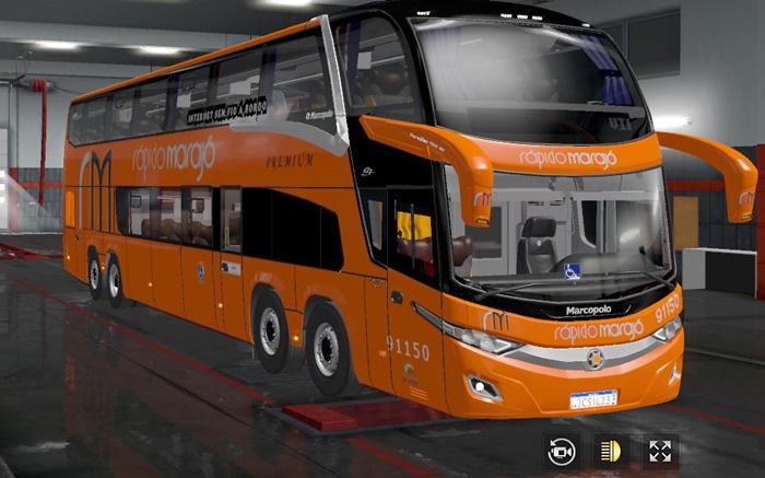 ETS2 – Marcopolo Paradiso G7 Volvo Otobüs Yaması (1.36.x)