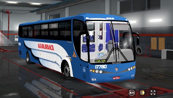 ETS2 – Marcopolo Viaggio G6 1050 Mercedes-Benz Otobüs Yaması V1.1 (1.36.x)
