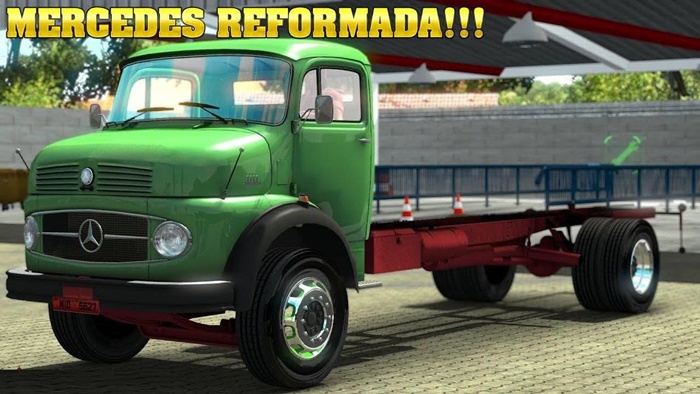 ETS2 – Mercedes-Benz L-LS 1111 Çekici Modu (1.36.x)