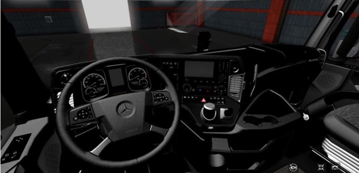 ETS2 – Mercedes-Benz MP4 Siyah Interior (1.36.x)