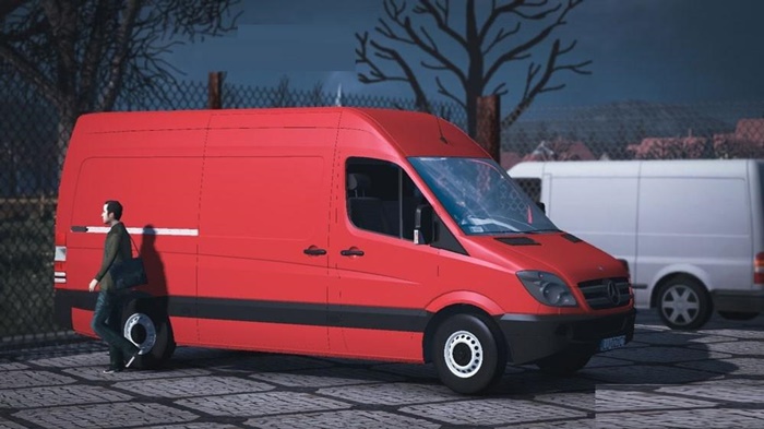 ETS2 – Mercedes Sprinter 2009 V1.8 (1.36.x)