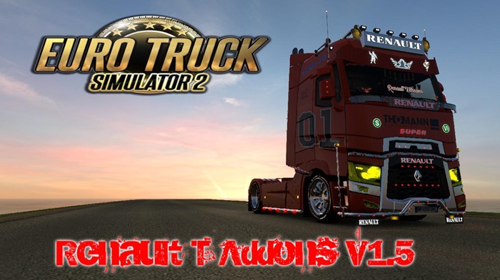 ETS2 – Renault T Eklenti Modu V1.5 (1.36.x)