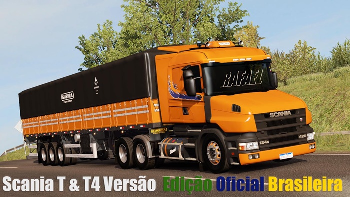 ETS2 – Scania T & T4 Brezilyalı Çekici Modu (1.36.x)
