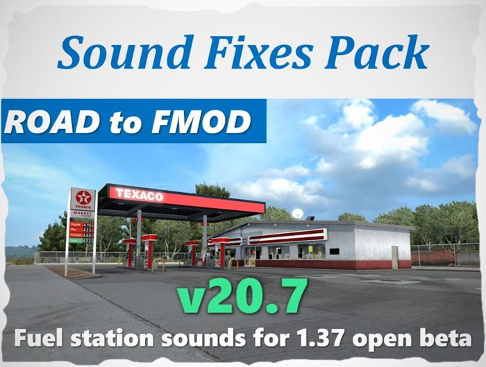 ATS – Gerçek Ses Modu (Sound Fix Mod) V20.7 (1.37.x) Beta