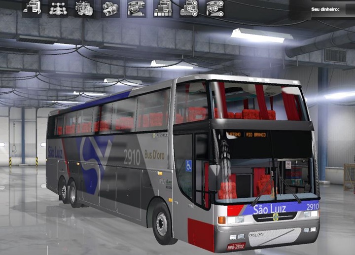 ETS2 / ATS – Busscar Jum Buss 400P – Volvo B12B Otobüs Modu (1.36.x)