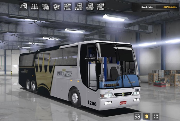 ETS2 / ATS – Busscar Vissta Buss – Mercedes-Benz O-400RSD Otobüs Modu (1.36.x)
