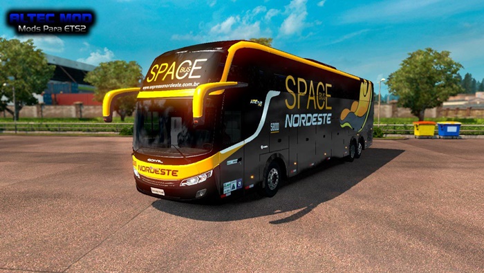 ETS2 – Comil Invictus HD SC Altec Otobüs Yaması V1.1 (1.36.x)