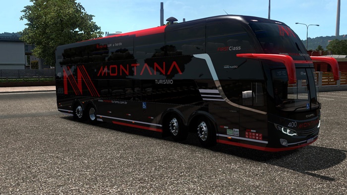 ETS2 – Comil Invictus Dd Volvo 6×2/8×2 Poxato Otobüs Yaması (1.36.x)