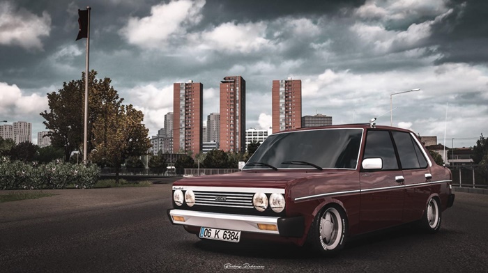 ETS2 – Fiat 131 Araba Modu V2 (1.36.x)