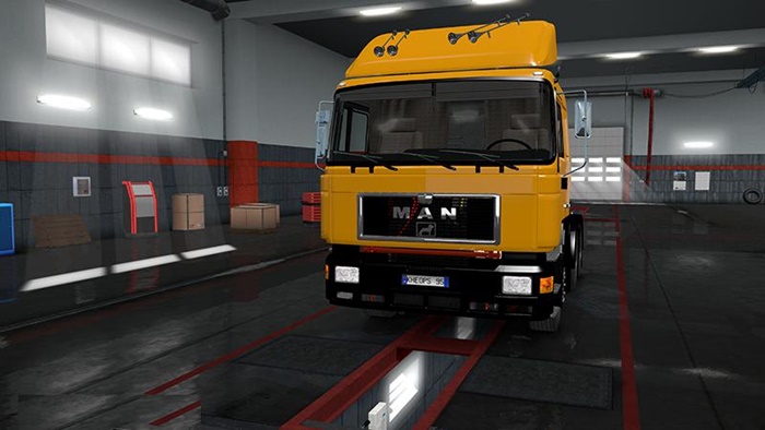 ETS2 – Man F90 Yeniden Düzenlenmiş Çekici Modu (1.36.x)