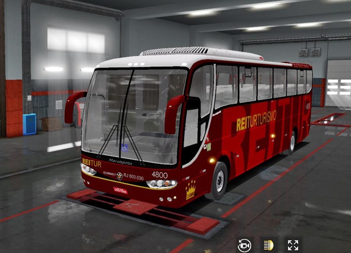 ETS2 – Marcopolo G6 1200 Toco Volvo Otobüs Yaması (1.36.x)