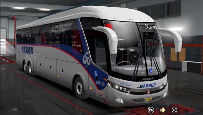 ETS2 – Marcopolo G7 Scania 6×2 Otobüs Modu V3.2 (1.36.x)