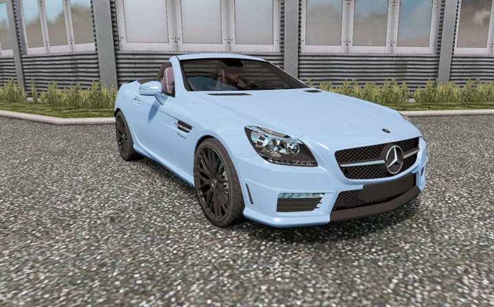ETS2 – Mercedes-Benz SLK 55 AMG (R172) Araba Yaması (1.36.x)