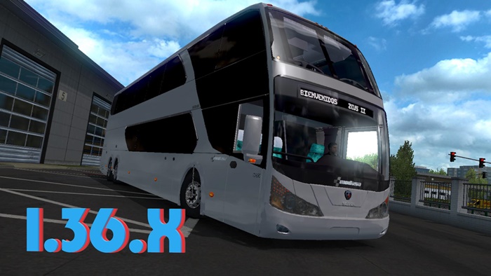 ETS2 – Modasa Zeus II DP 6×2 Scania Otobüs Yaması V1.1.2 (1.36.x)