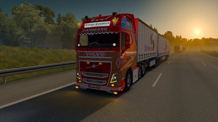 ETS2 – Ronny Ceusters Volvo FH16 540 Kamyon Modu (1.36.x)
