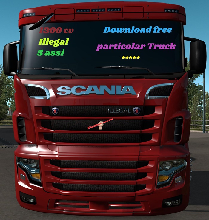 ETS2 – Scania R & S Illegal Çekici Modu V9.0.2 (1.36.x)