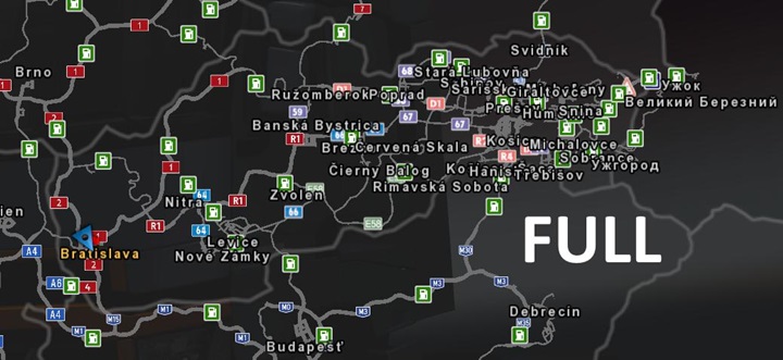 ETS2 – SVK Haritası V23 (1.36.x)